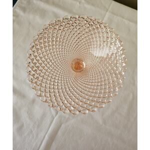 Pink Depression "Miss America" Glass Compote